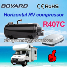 220-240v r407c compresor de A / C eléctrico accionado automotor para las piezas del acondicionador de aire del techo del rv